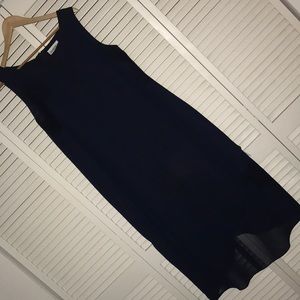 Dress w/ Sheer Top